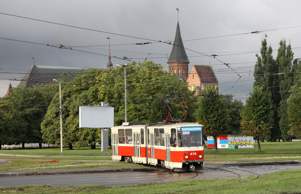 Kaliningrad, Tatra KT4SU # 415