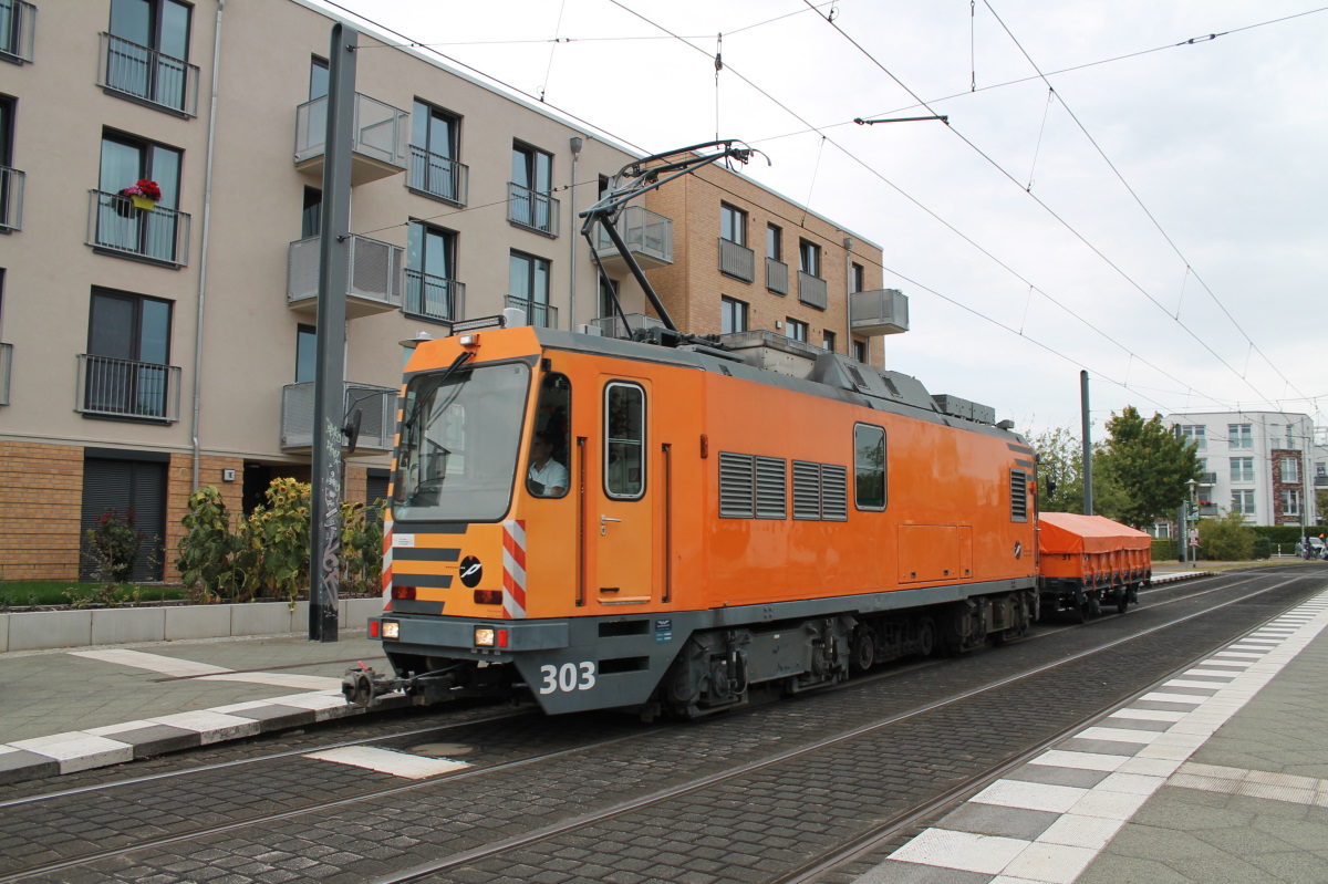 Poczdam, Windhoff SF50 Nr 303; Poczdam — 111 Jahre Elektrische Straßenbahn in Potsdam 02/09/2018