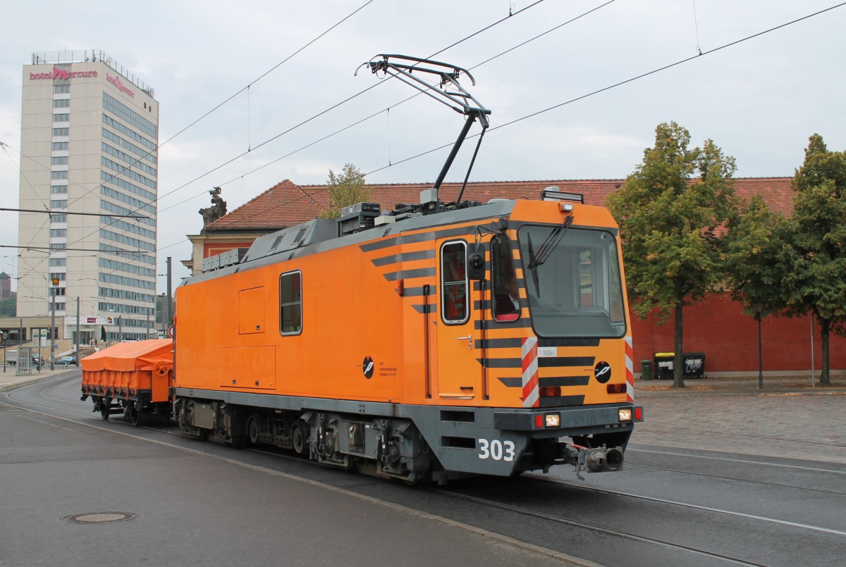 Потсдам, Windhoff SF50 № 303; Потсдам — 111 Jahre Elektrische Straßenbahn in Potsdam 02/09/2018