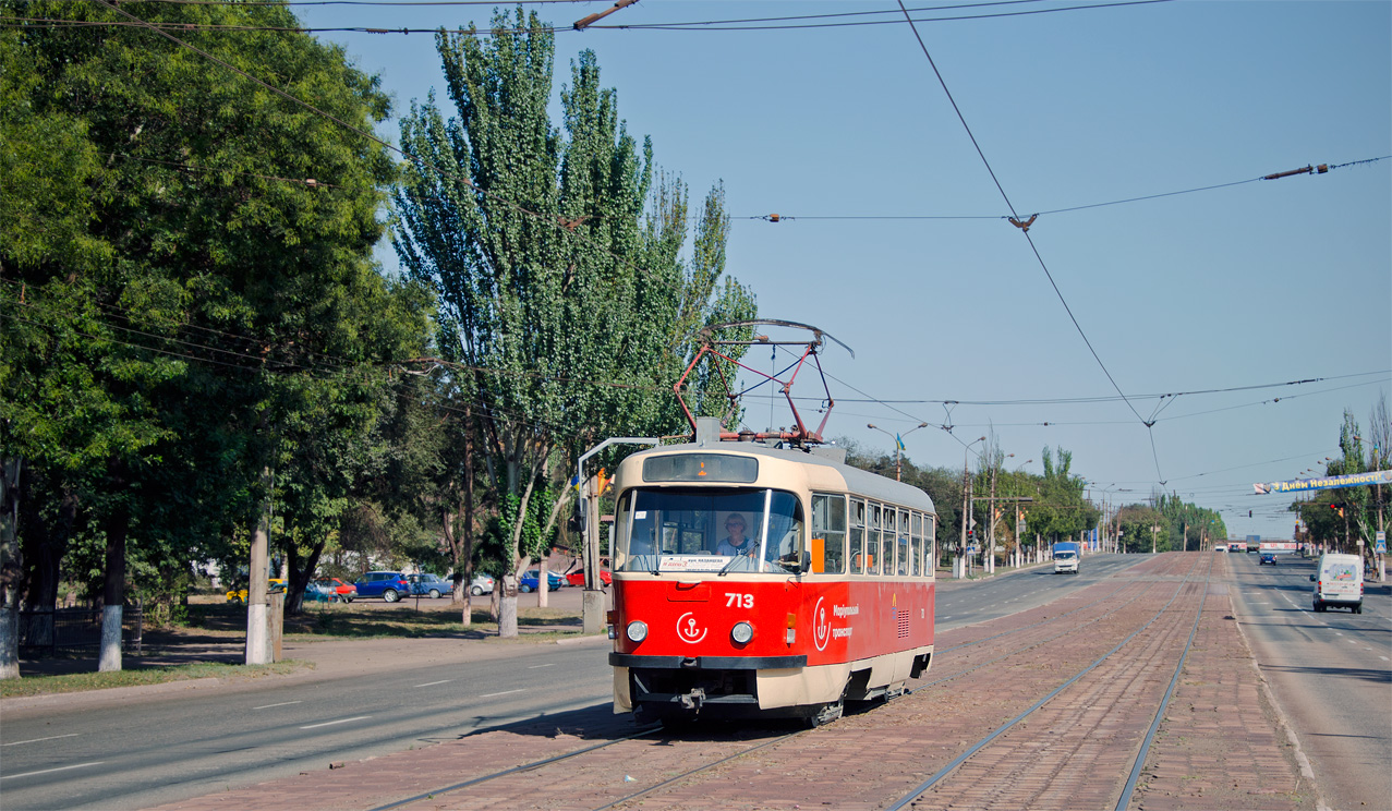 Mariupol, Tatra T3SUCS Nr 713