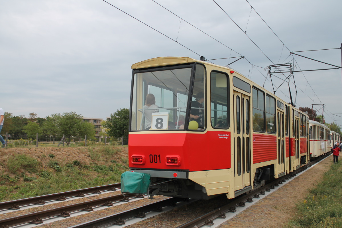 Потсдам, Tatra KT4D № 001; Потсдам — 111 Jahre Elektrische Straßenbahn in Potsdam 02/09/2018