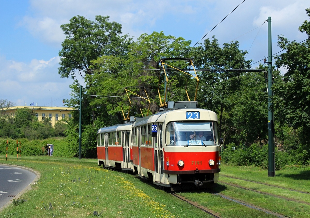 Прага, Tatra T3SUCS № 7191