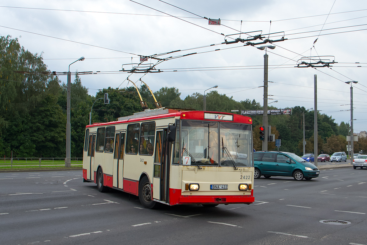 Вильнюс, Škoda 14Tr02 № 2422