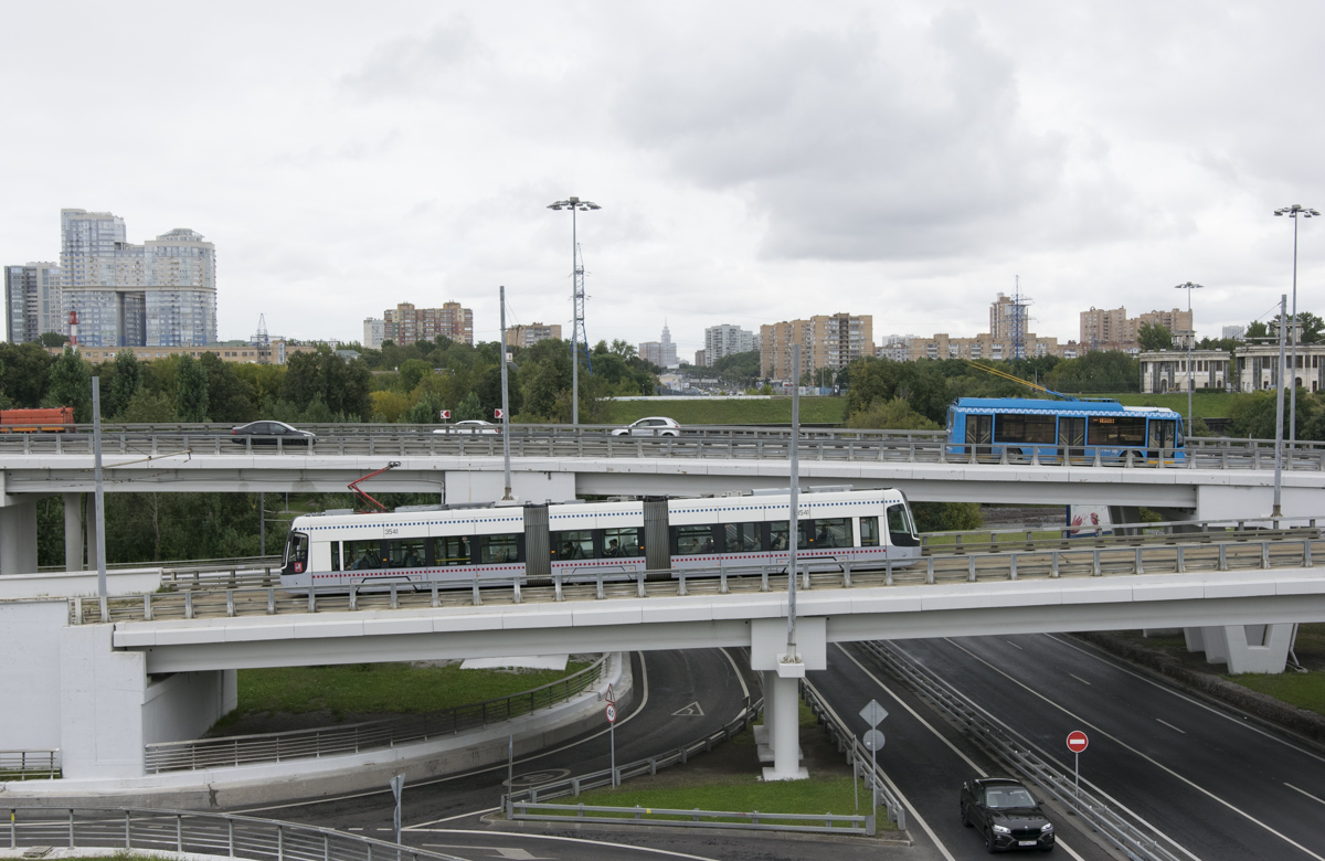 Москва — Виды с высоты; Москва — Трамвайные линии: СЗАО; Москва — Троллейбусные линии: CЗАО