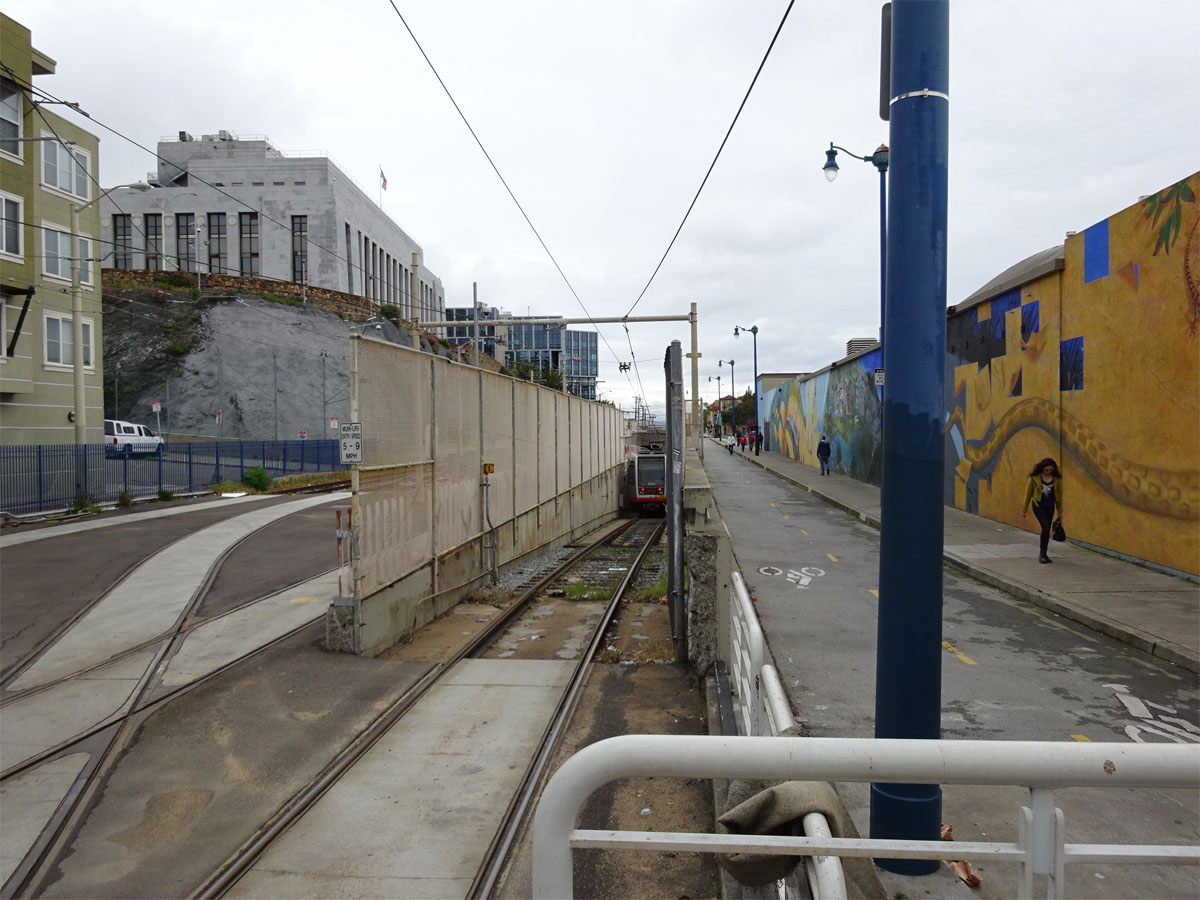 San Francisco Bay Area — Tram Lines and Infrastructure