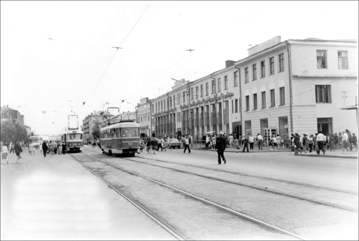 Тула, Tatra T3SU (двухдверная) № 52; Тула — Старые фотографии