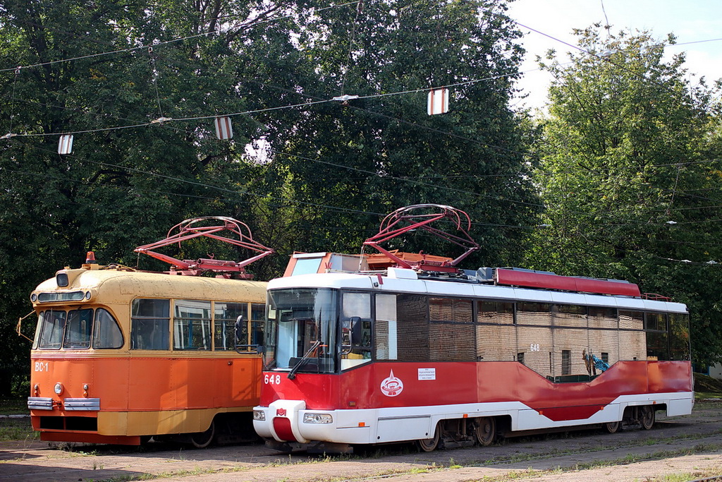 Vitebsk, RVZ-6M č. ВС-1 (297); Vitebsk, BKM 62103 č. 648