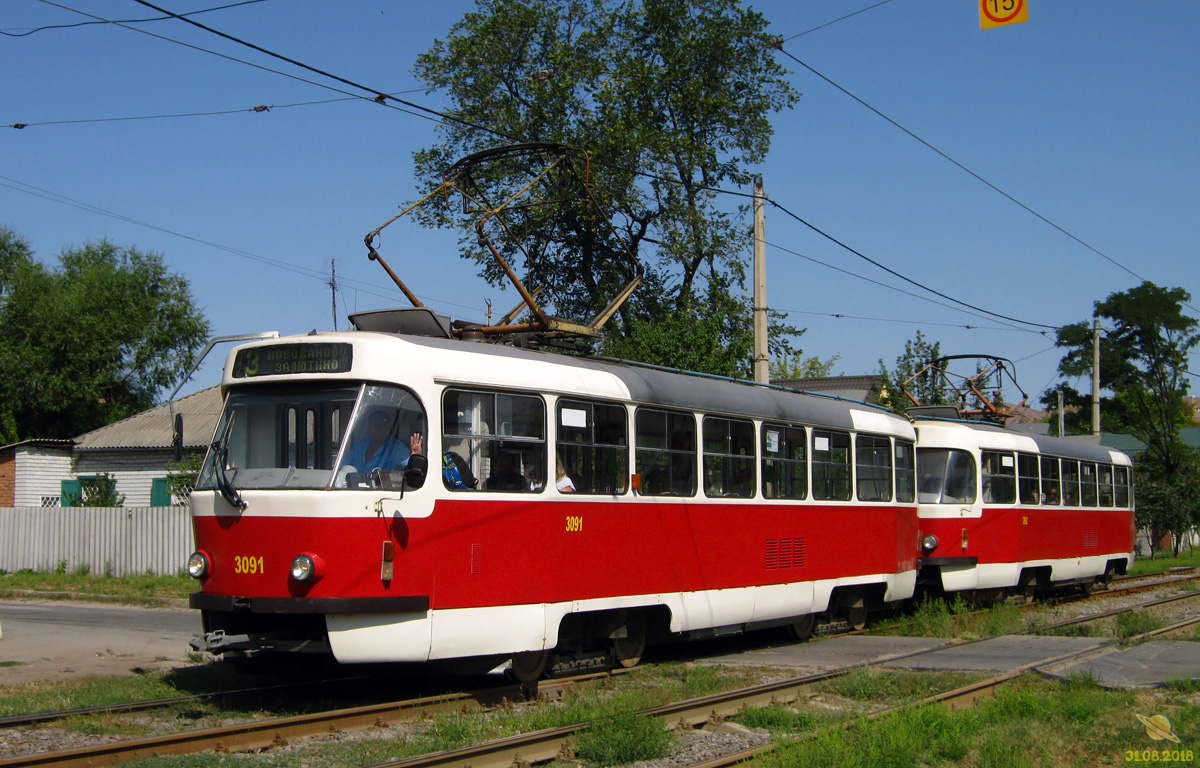 Харьков, Tatra T3SUCS № 3091