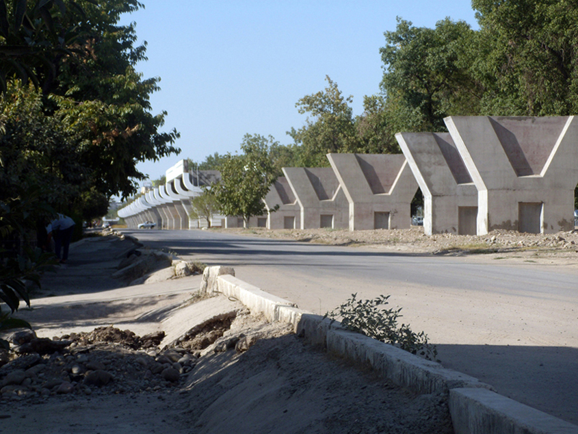 Tachkent — Subway construction