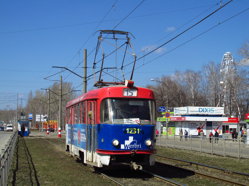 Oulianovsk, Tatra T3SU N°. 1231
