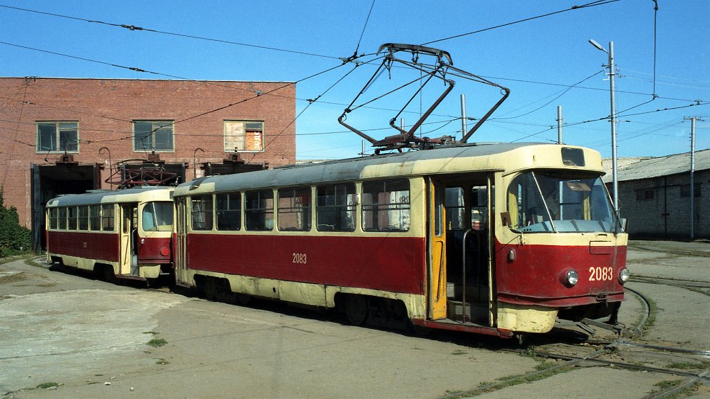 Oulianovsk, Tatra T3SU (2-door) N°. 2107; Oulianovsk, Tatra T3SU (2-door) N°. 2083