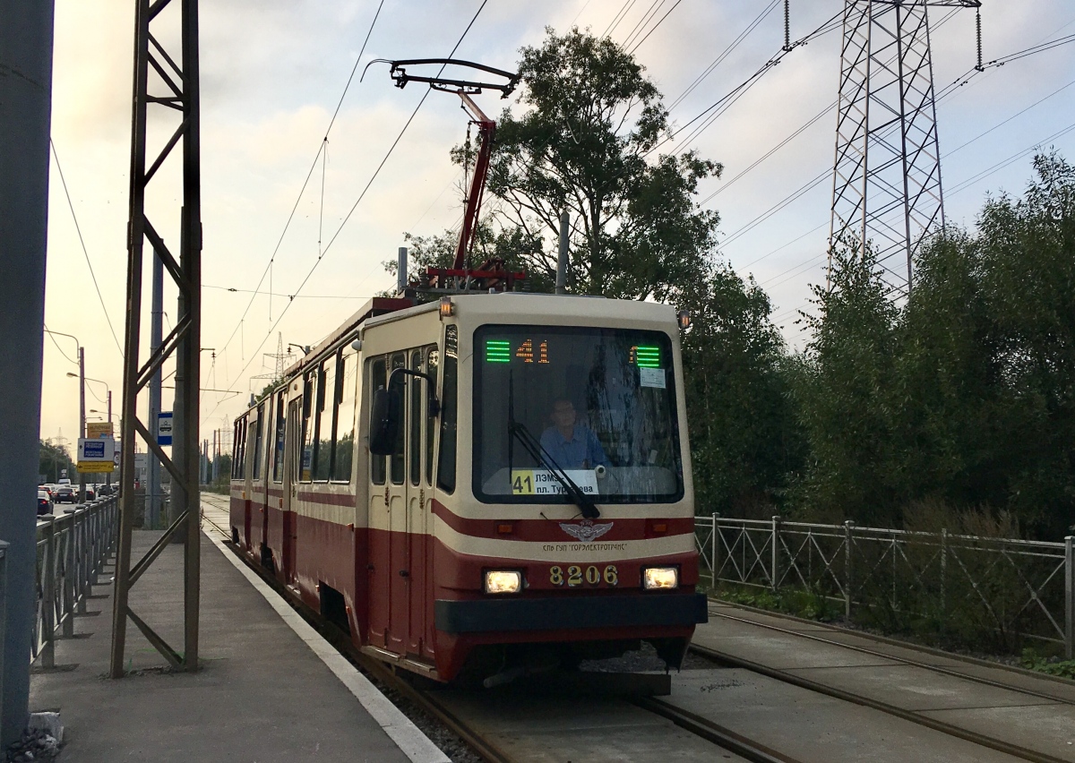 Санкт-Петербург, ЛВС-86К № 8206