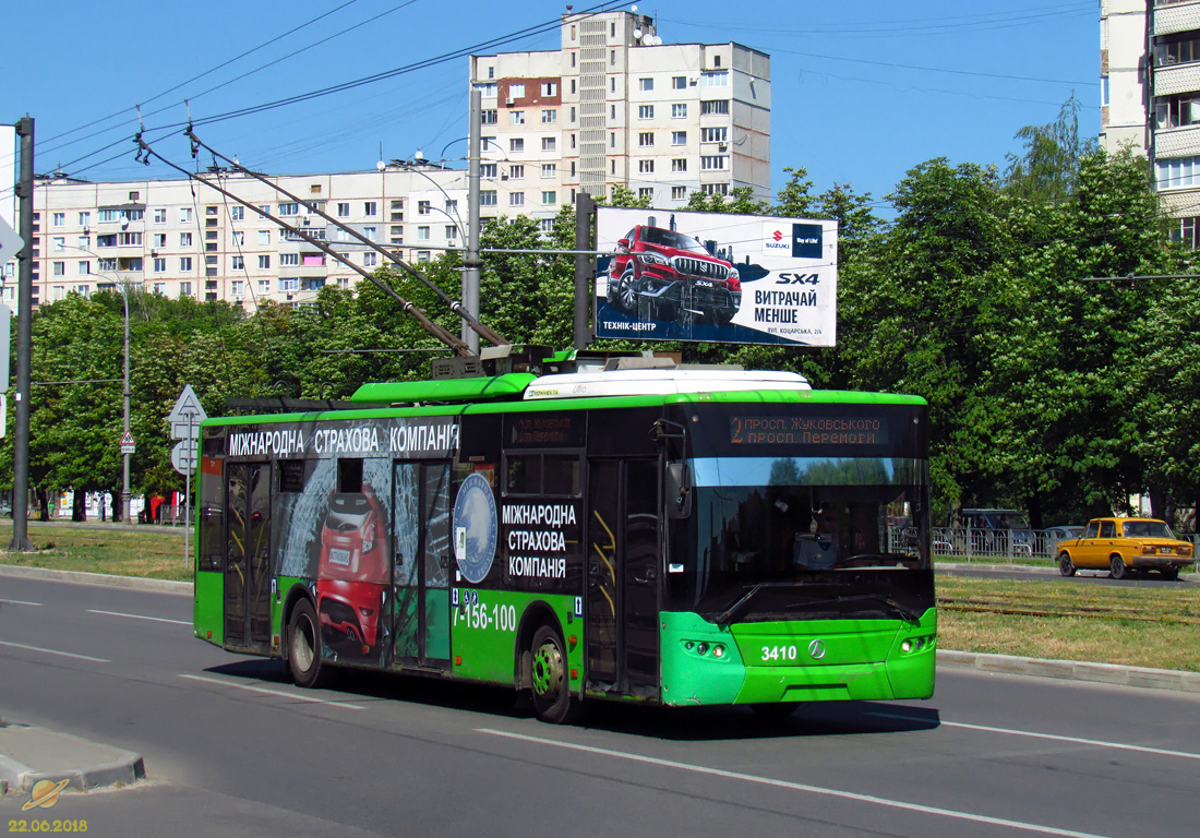 Харків, ЛАЗ E183A1 № 3410