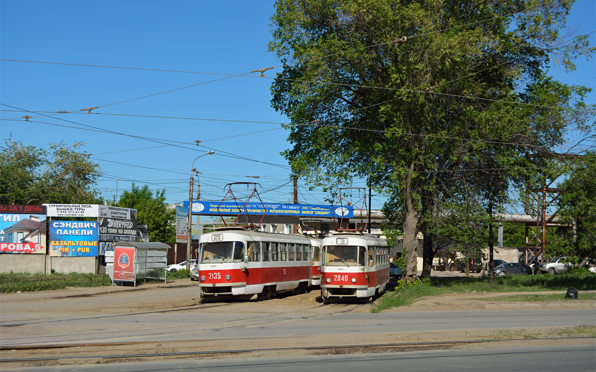 Samara, Tatra T3SU N°. 2135; Samara, Tatra T3SU (2-door) N°. 2040