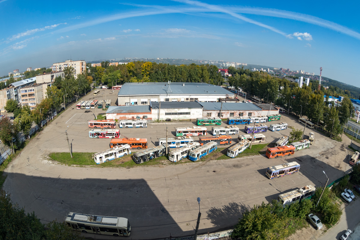 Tomsk — Trolleybus Depot
