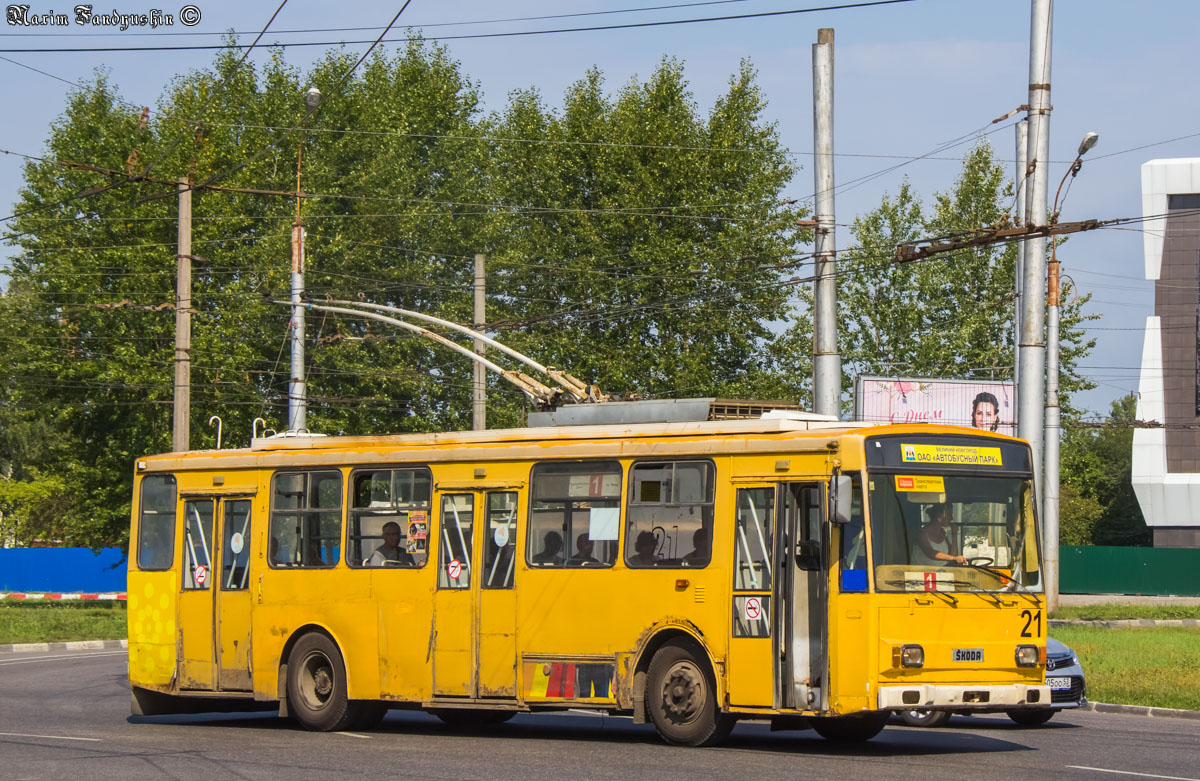 Великий Новгород, Škoda 14TrM (ВМЗ) № 21