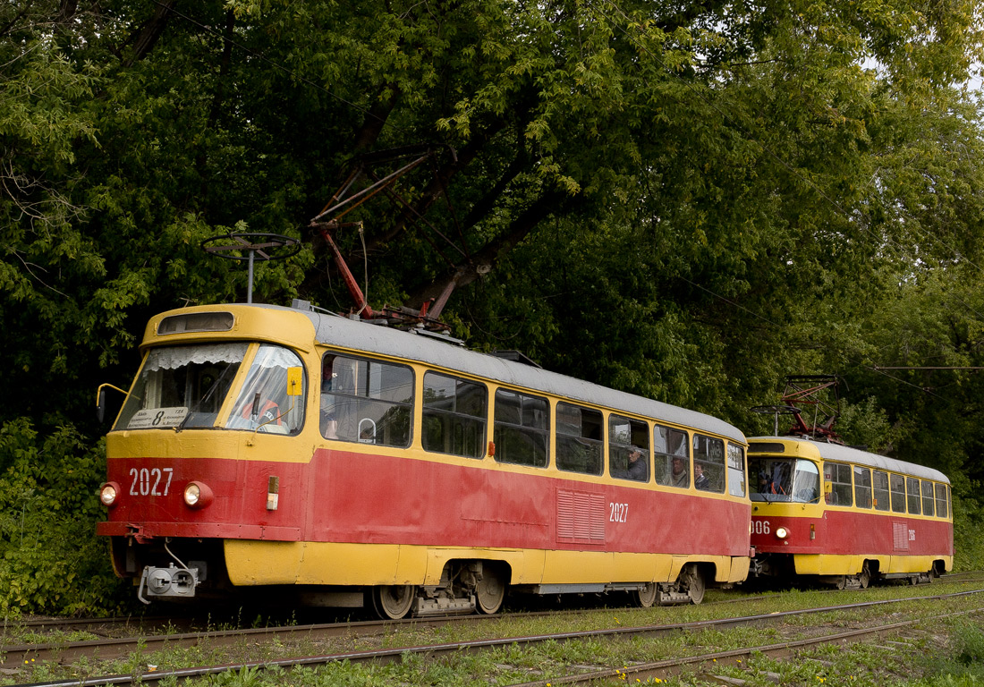 Уфа, Tatra T3D № 2027