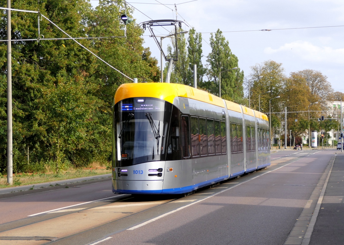 Лейпциг, Solaris Tramino Leipzig (NGT10) № 1013