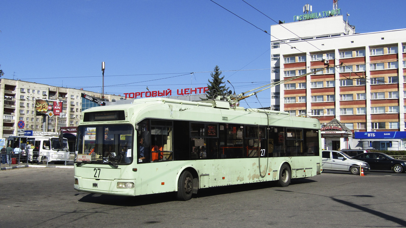 Tver, BKM 32102 — 27; Tver — Trolleybus terminals and rings