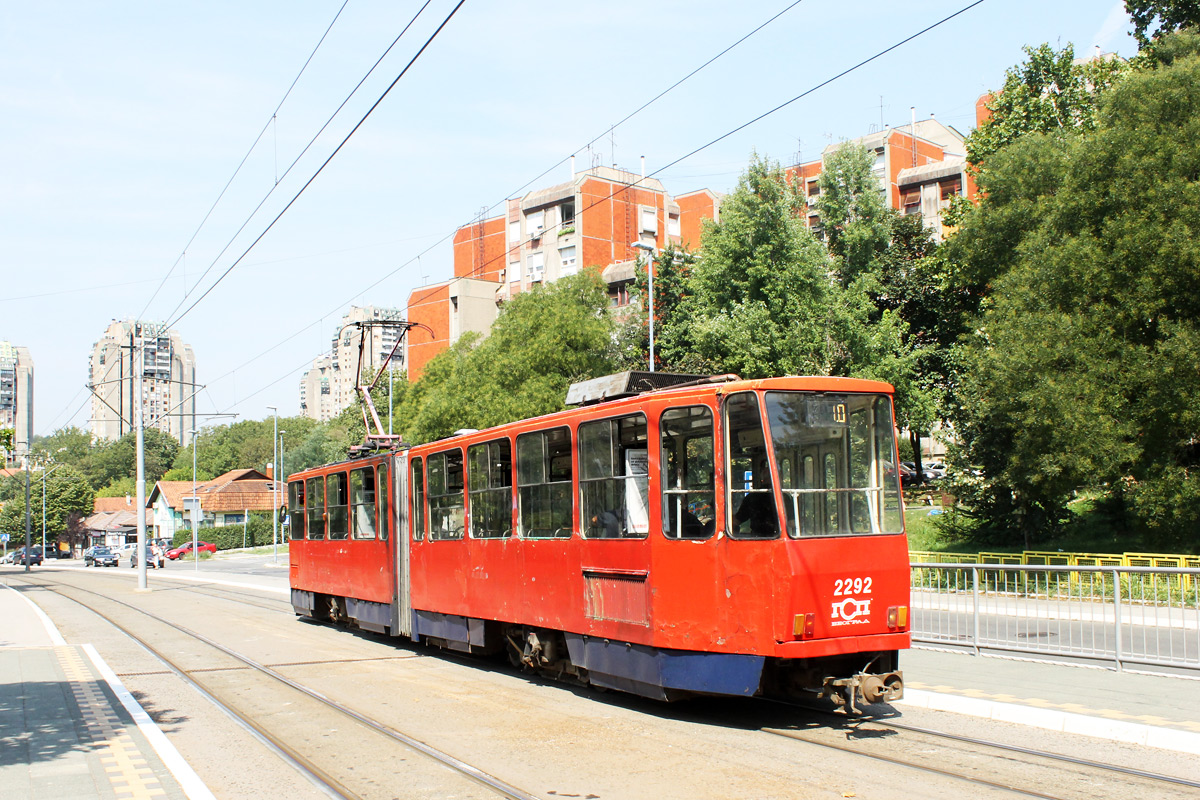 Bělehrad, Tatra KT4YU č. 2292