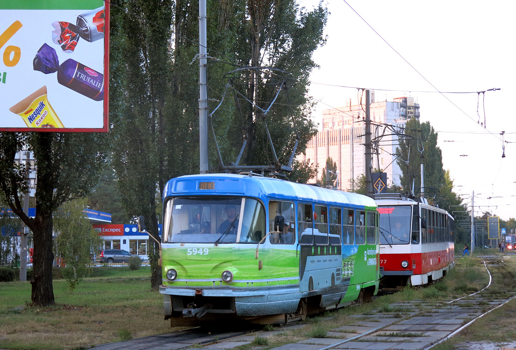 Київ, Tatra T3SU № 5949