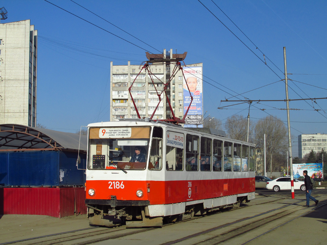 Ulyanovsk, Tatra T6B5SU # 2186