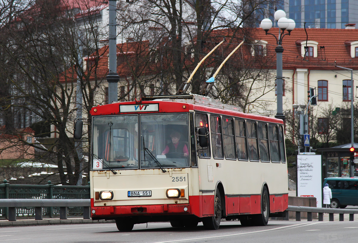 Vilnius, Škoda 14Tr89/6 № 2551