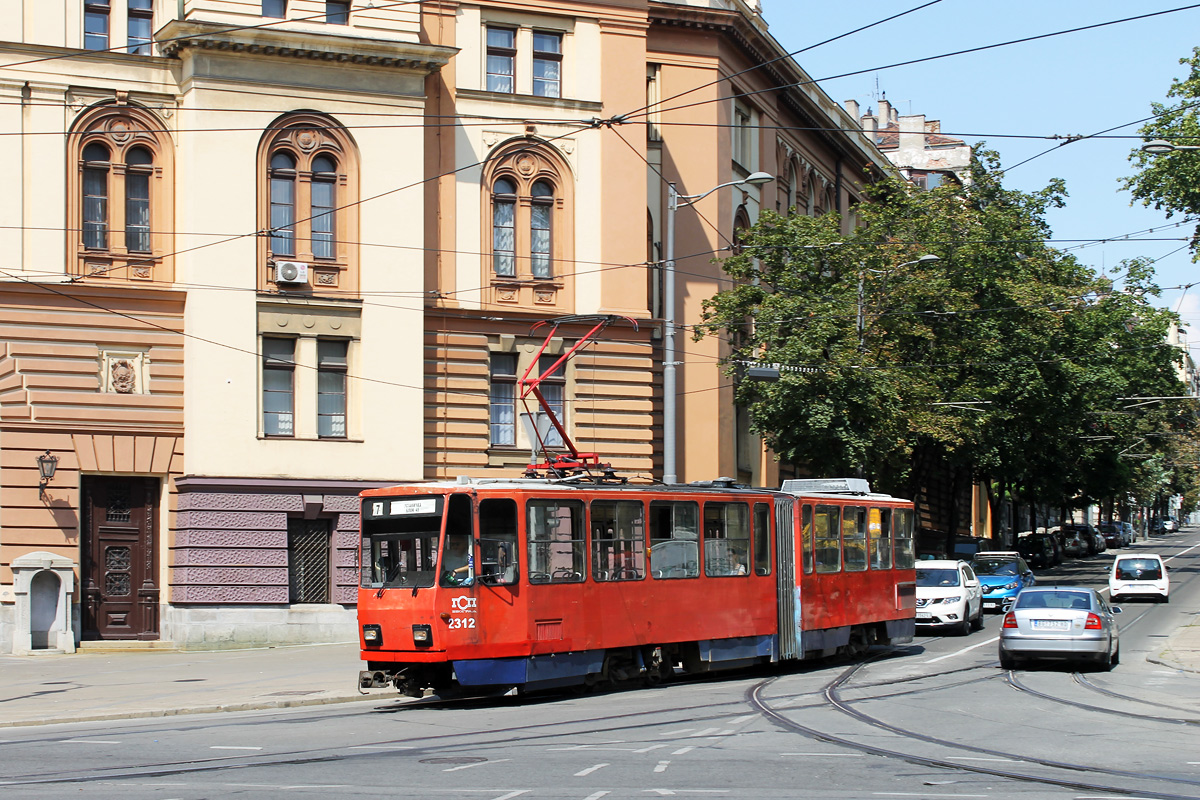Белград, Tatra KT4YU № 2312