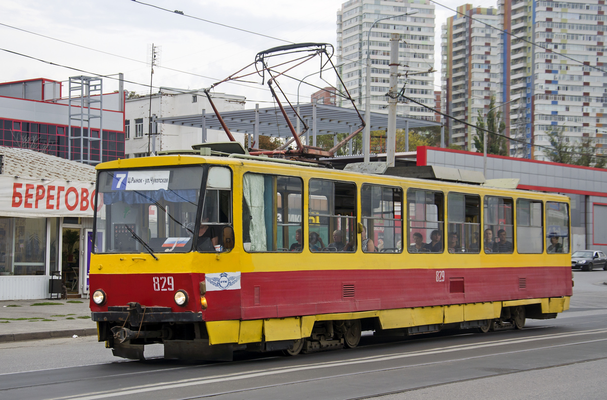 Ростов-на-Дону, Tatra T6B5SU № 829