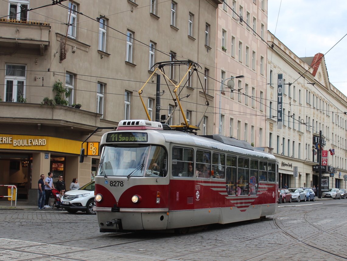 布拉格, Tatra T3R.PLF # 8278
