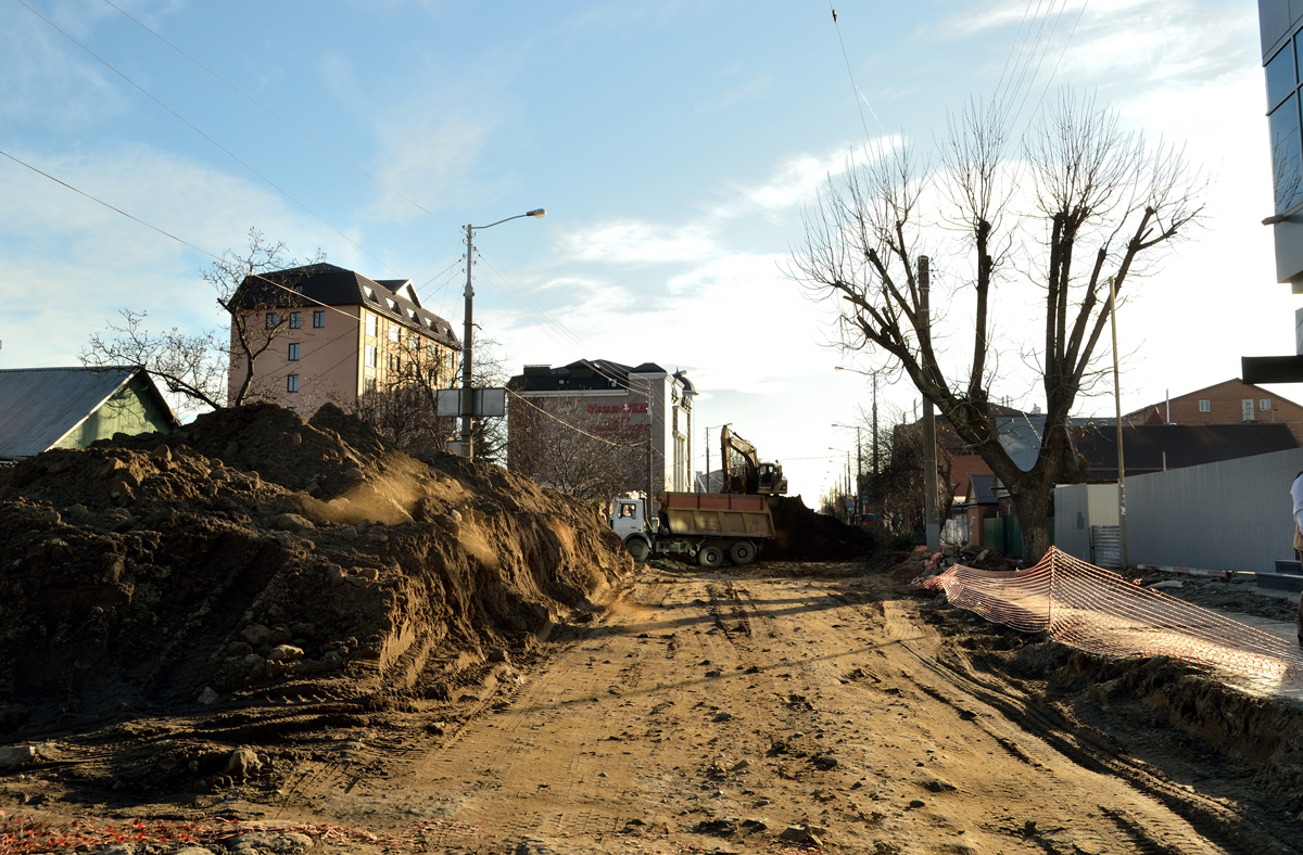 Krasnodar — Trolley repair works