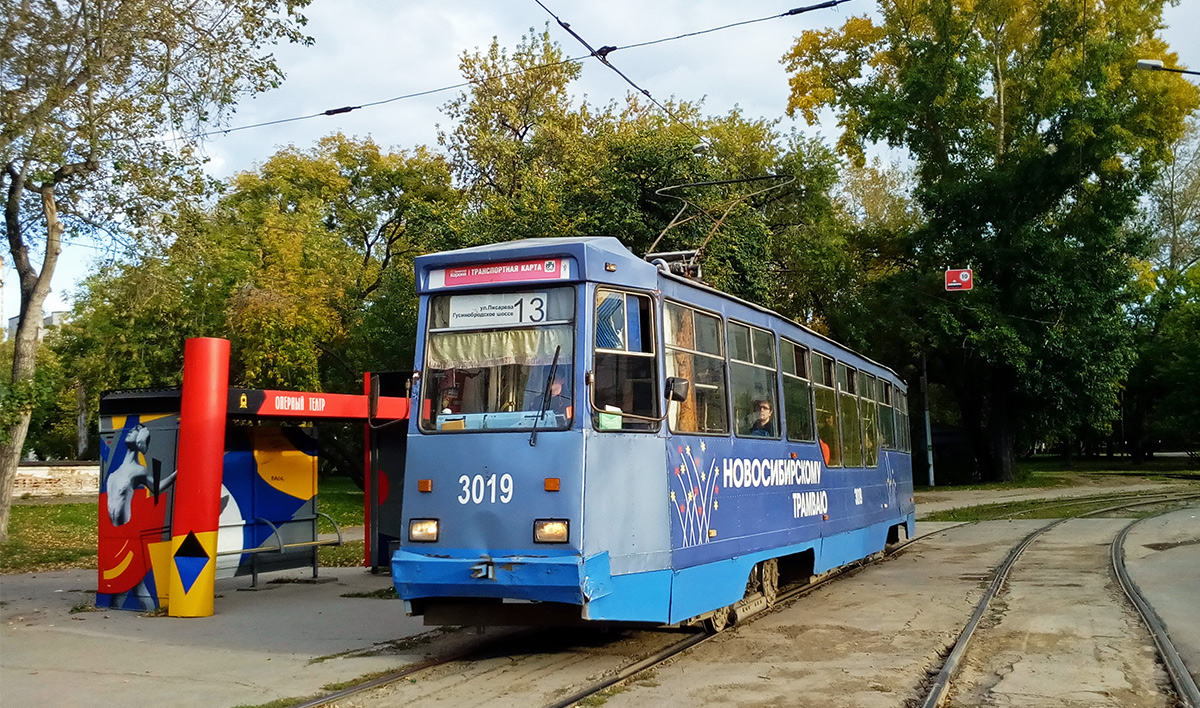 Novosibirsk, 71-605 (KTM-5M3) Nr 3019