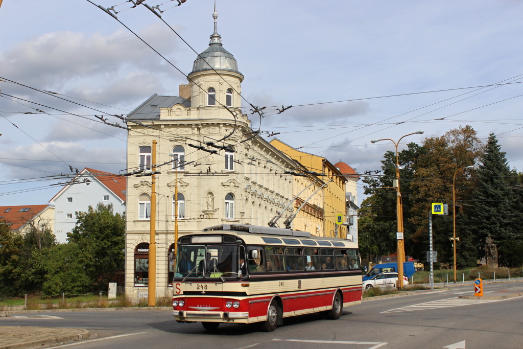 Брно, Škoda T11/0 № 248; Йиглава — Юбилей: 70 лет троллейбусу в Йиглаве (22.09.2018)