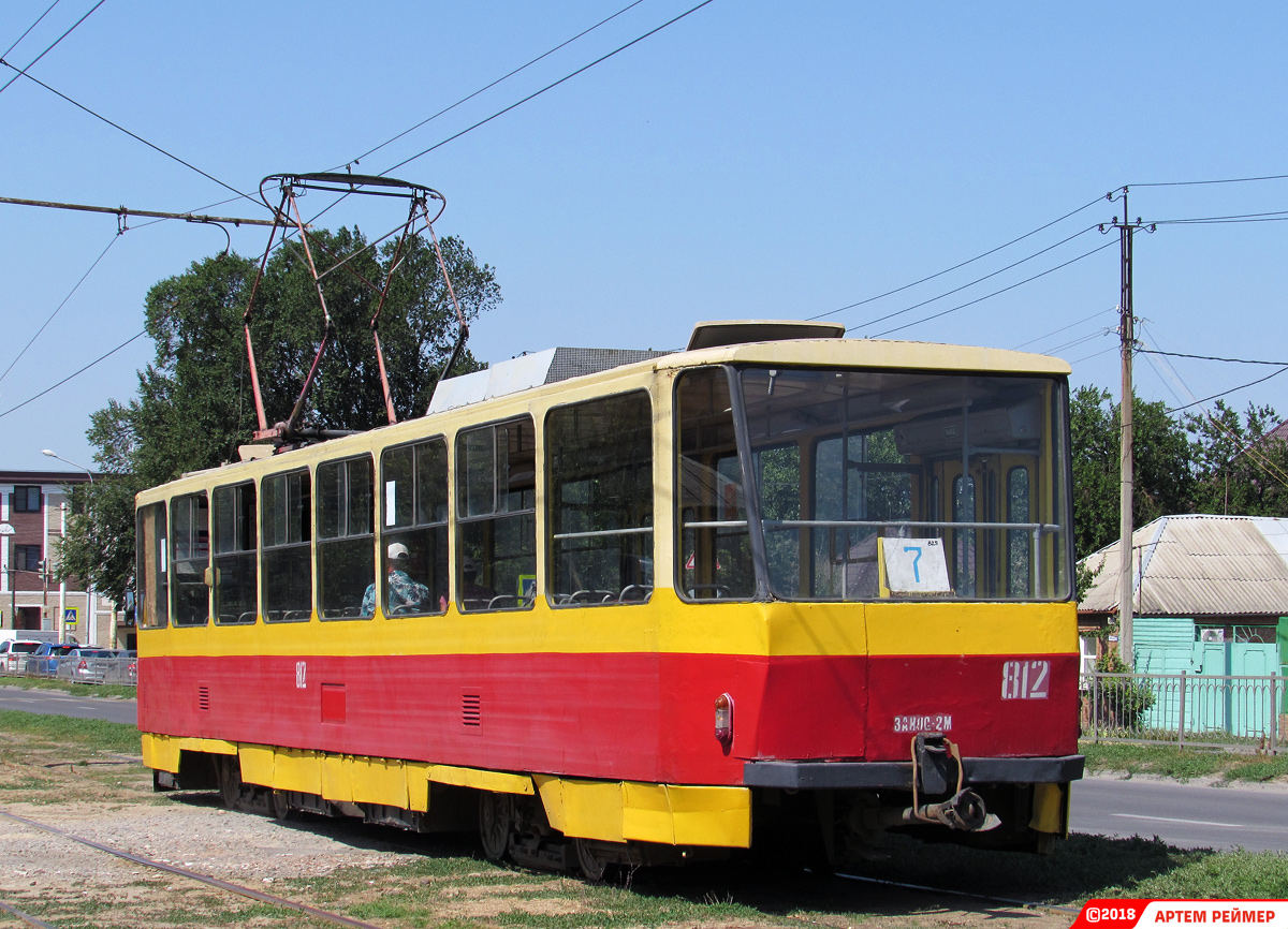 Ростов-на-Дону, Tatra T6B5SU № 812