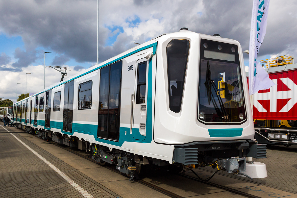 София, Siemens Inspiro SF № 3018; Берлин — InnoTrans 2018