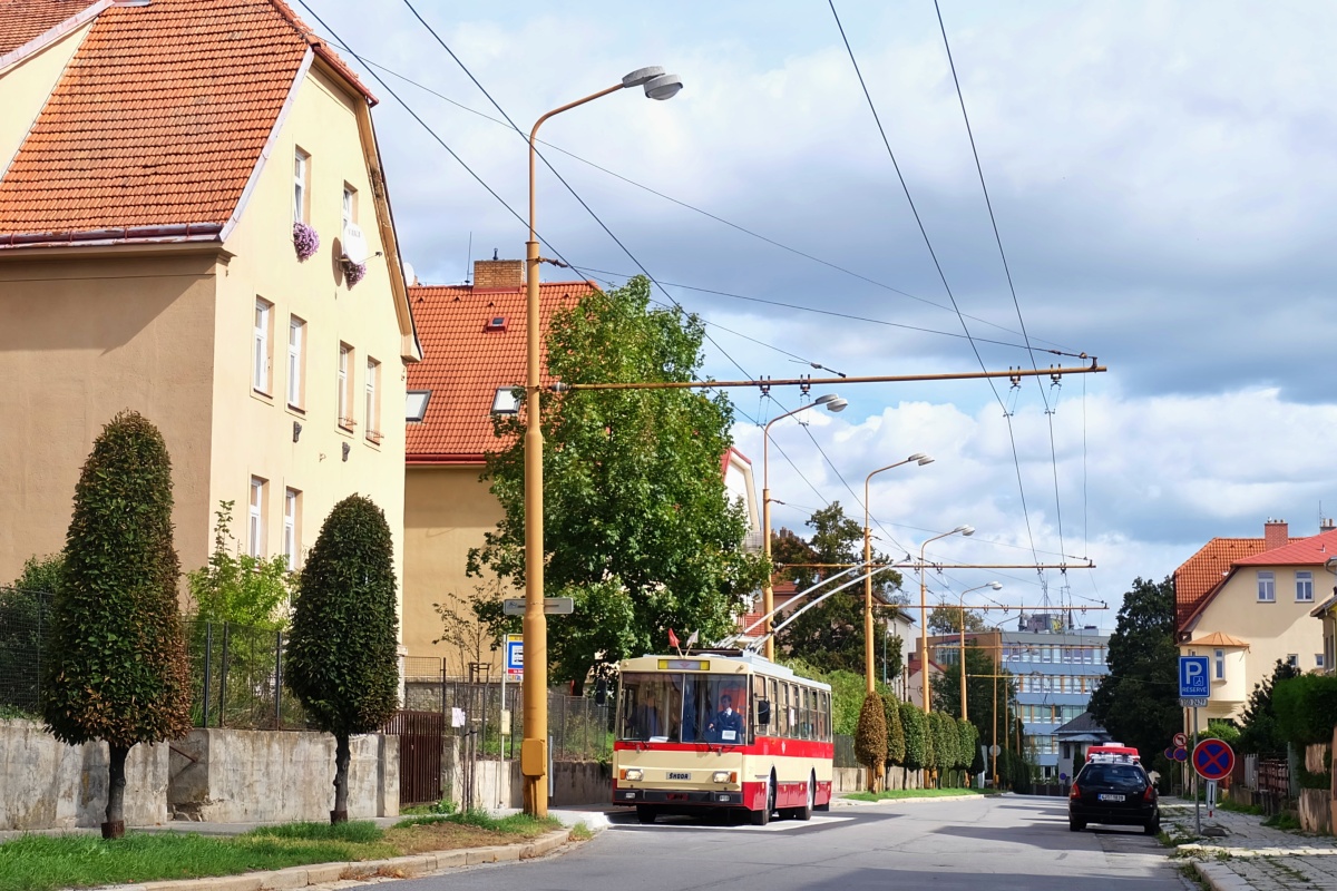 Пардубице, Škoda 14Tr08/6 № 311; Йиглава — Юбилей: 70 лет троллейбусу в Йиглаве (22.09.2018)