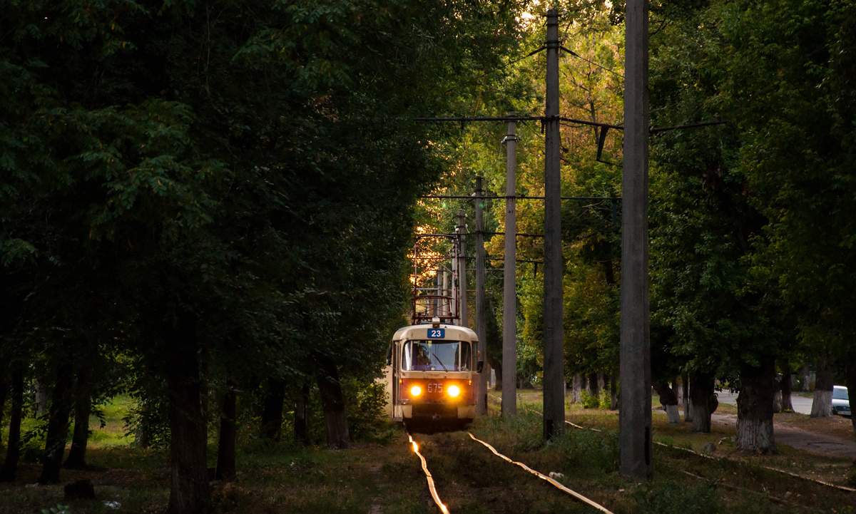 Charkiw, Tatra T3SU Nr. 675; Charkiw — Tram lines