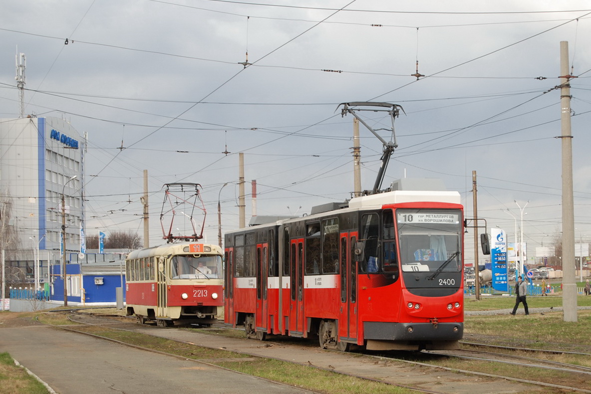 Ижевск, Tatra KT4DM № 2400