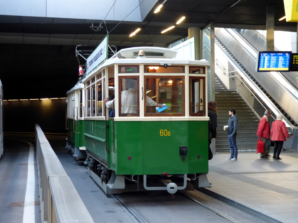 Грац, Двухосный прицепной Graz № 60B; Грац — 140 лет трамвая в Граце