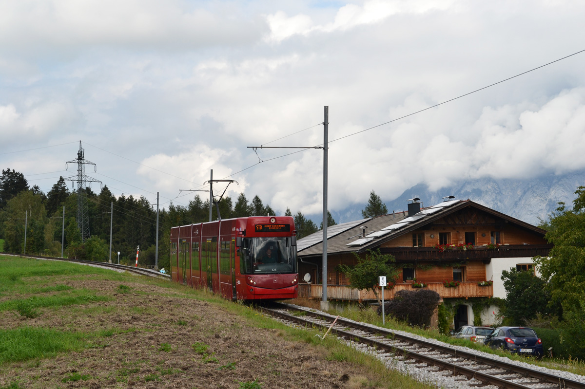 Инсбрук, Bombardier Flexity Outlook № 325; Инсбрук — Stubaitalbahn