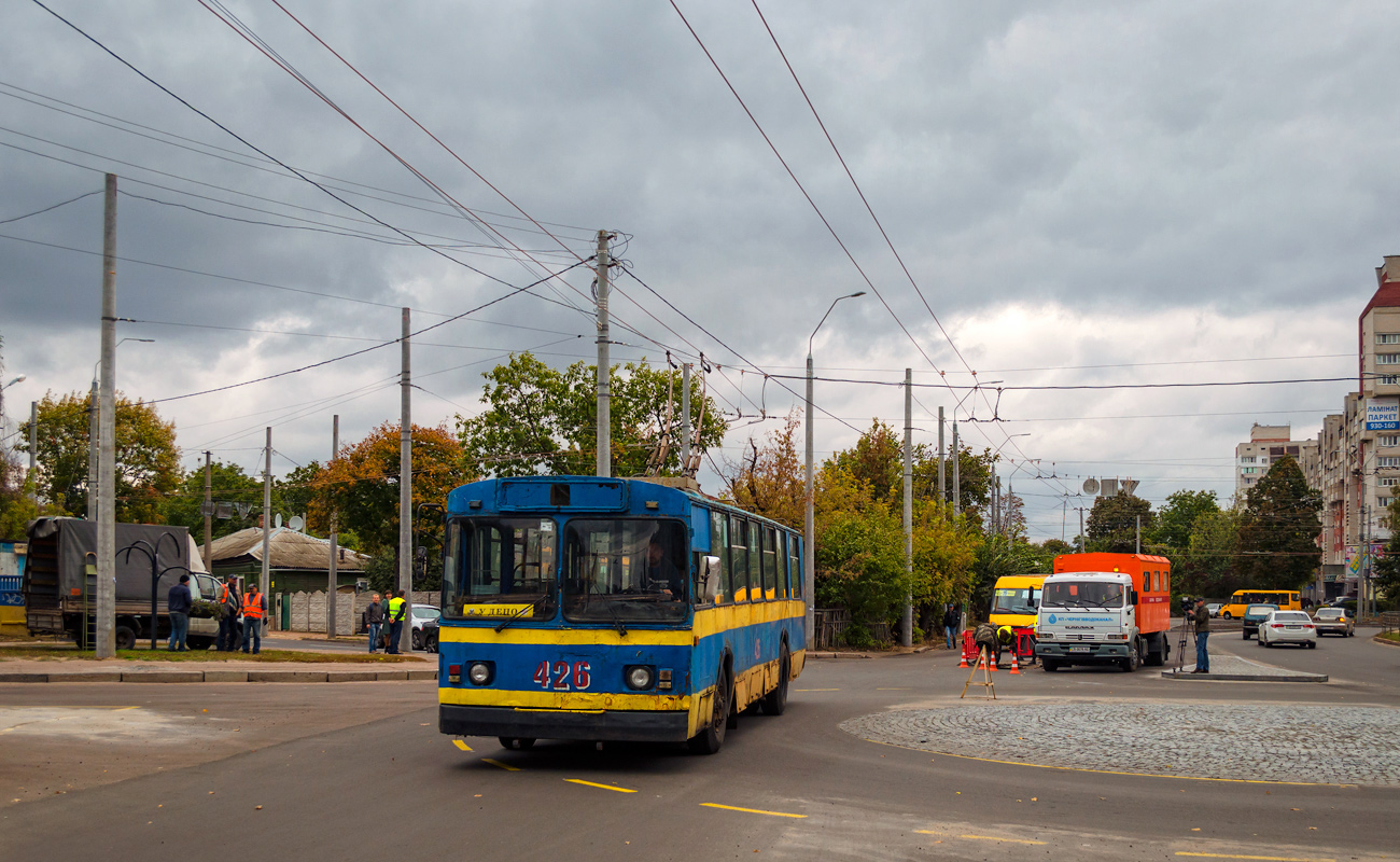 車尼哥夫, ZiU-682G [G00] # 426; 車尼哥夫 — Trolleybus lines