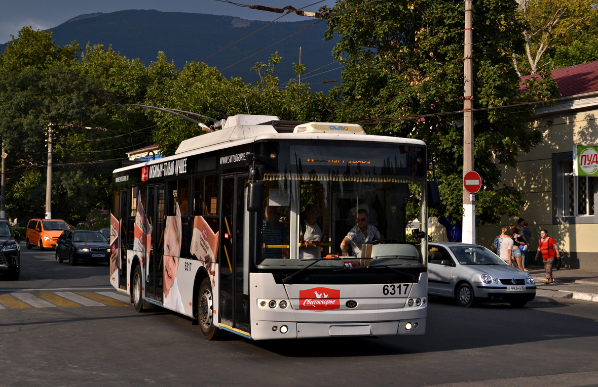 Кримски тролейбус, Богдан Т60111 № 6317