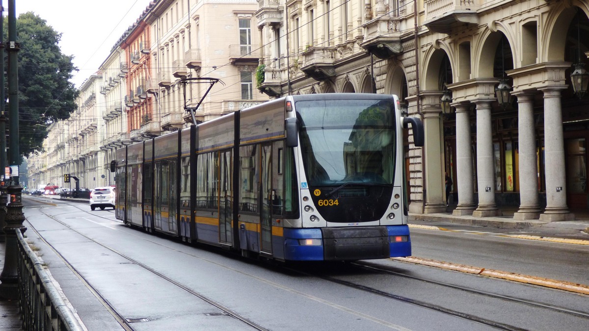 Turin, Alstom (Fiat) Cityway № 6034