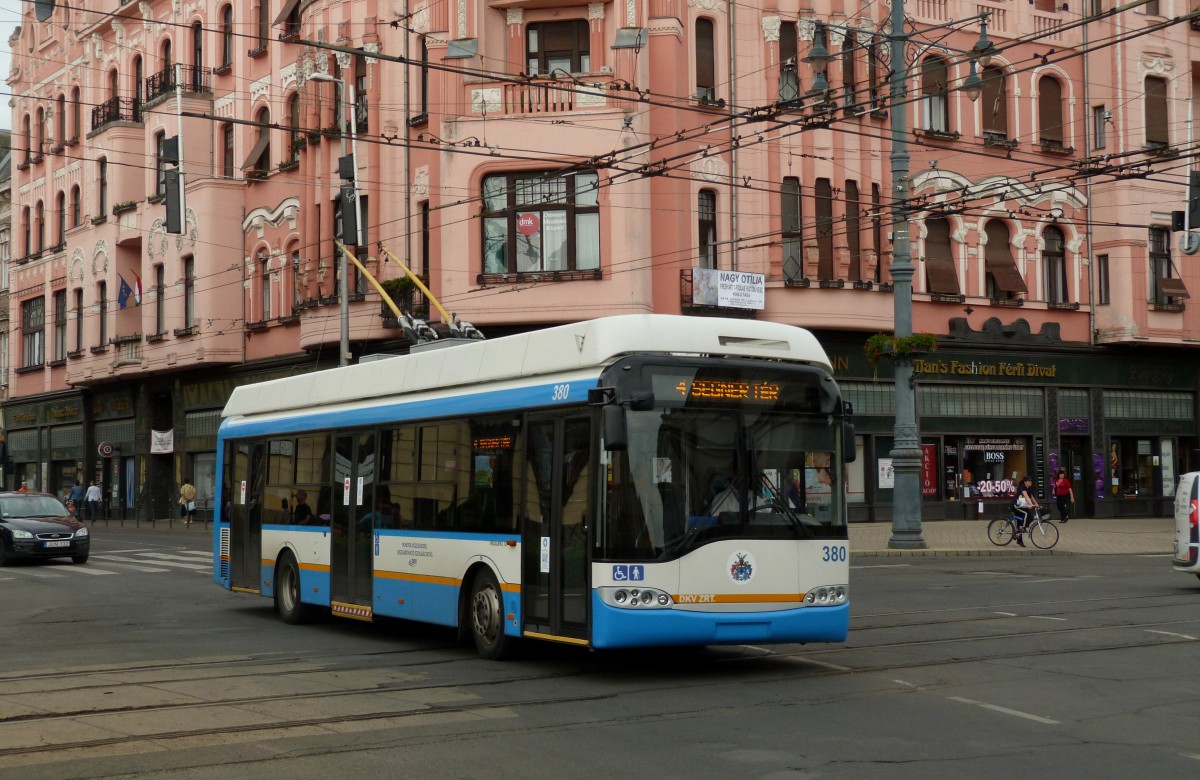 Debrecen, Solaris Trollino II 12 Ganz-Škoda D # 380