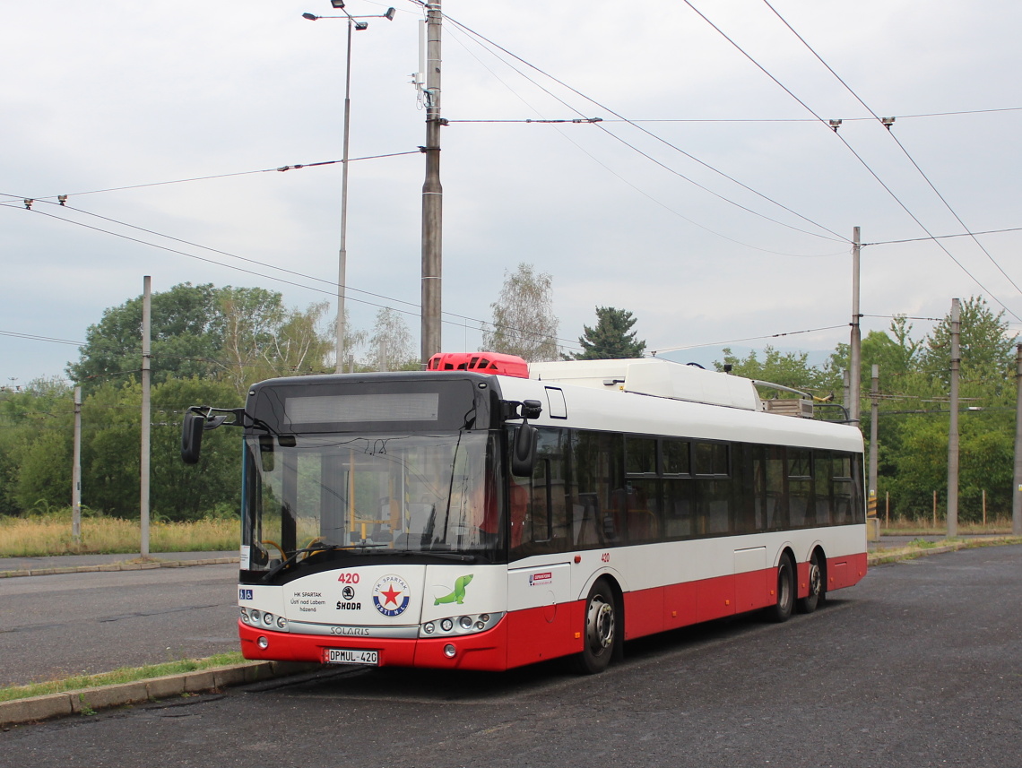 Ústí nad Labem, Škoda 28Tr Solaris III č. 420
