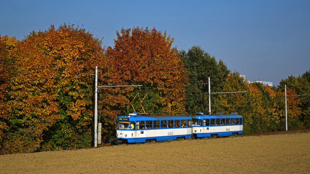 Ostrava, Tatra T3SUCS nr. 917; Ostrava, Tatra T3SUCS nr. 909