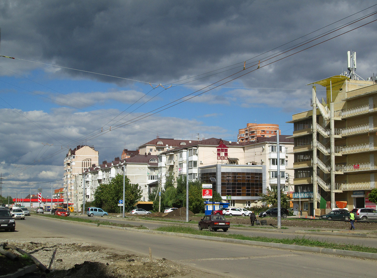 Краснодар — Строительство троллейбусных линий