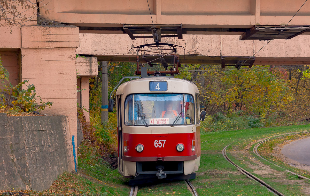 Kamianske, Tatra T3SUCS nr. 657