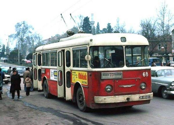 Стамбул, Fiat/Ansaldo № 68; Стамбул — Исторические фотографии — Троллейбус (1961-1984)