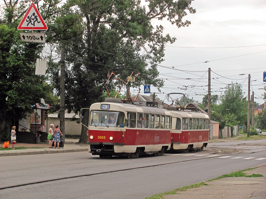 Харьков, Tatra T3A № 3005